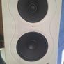 Kali Audio IN-5 3-Way Studio Monitors (Pair, White) + Stands Image 2