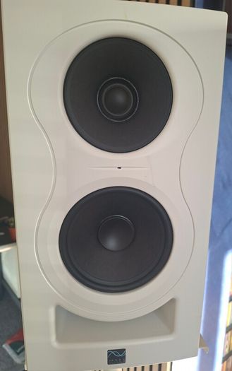 Kali Audio IN-5 3-Way Studio Monitors (Pair, White) + Stands