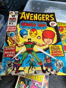 marvel uk The Avengers Issue 6 1973