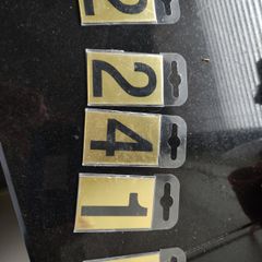 Gold numbers characters new