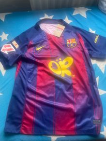 barcelona jersey 25/26 el Classico (Lewandowski 9)