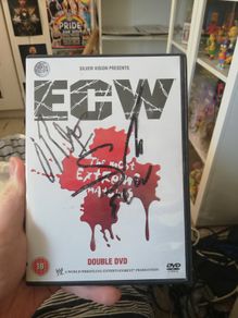 WWE ECW Most Extreme Matches DVD Signed By Rhyno & Sabu