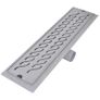Linear Shower Drain 2 pcs Wave 530x140 mm Stainless Steel Image 7