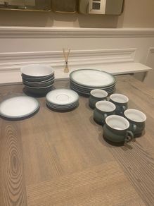 Denby Cups and Saucers