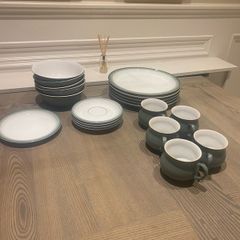 Denby Cups and Saucers