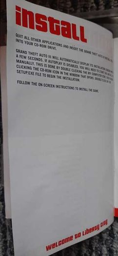 Grand Theft Auto III PC CIB  Discs, Manual & Original Map Poster