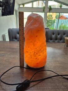 Extra Large Natural Himalayan Salt Lamp - 30cm (12") - Beautiful Warm Glow