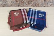 Burberry scarf scarves blue brown tartan check