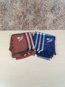 Burberry scarf scarves blue brown tartan check