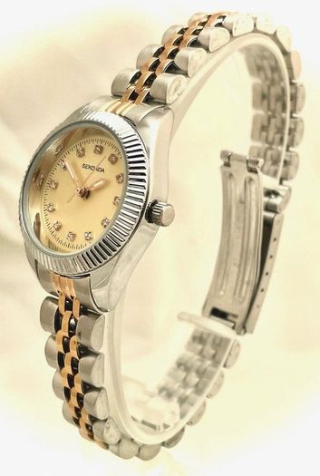 Sekonda JAPAN MVT 3Bar Women's Dress Casual Analog Quartz Watch with Metal Strap