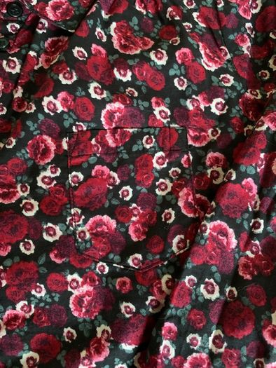 Flowery shirt with adjustable sleeves from H&M for 10 year old