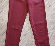 Brand new dark red jeggins - size 10 long