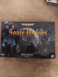 Warhammer 40 Space Wolves Army Set Box