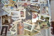 Large Collection of Old postcards Over 150 used