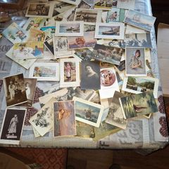 Large Collection of Old postcards Over 150 used