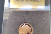Gold coin Quater Sovereign - Elizabeth II