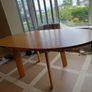 skovby extendable oval dining table Image 7