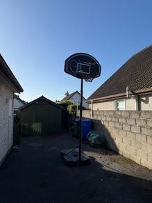 Adjustable height Reebok Basketball Hoop
