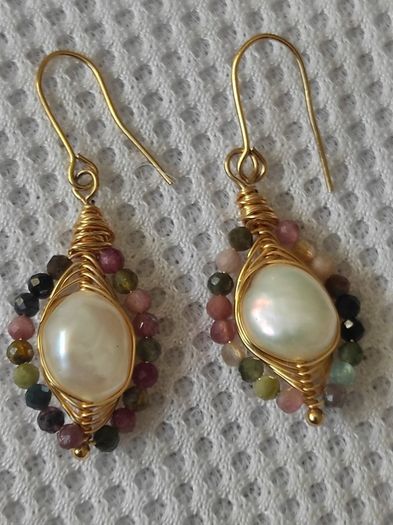 Pearl earrings