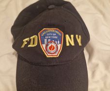 Fire department cap