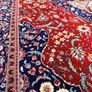 Exquisite Vintage Keshan Persian Hand Knotted Rug Image 3