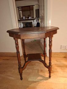 Vintage wooden side table - ideal upcycle project