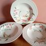 1970' PONTESA Spain Porcelain  Large Pasta Bowls x 6 Image 2
