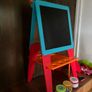 Early Learning Centre Children Easel White Board Chalk Black Board Image 2