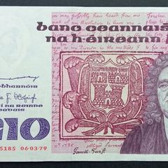 Ireland | 10 Pounds | 1979 | P.72a | HDC 935185 | aUNC
