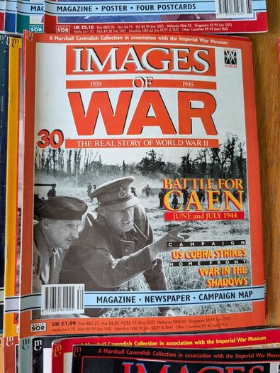 Vintage "Images of War" WW2 magazine collection