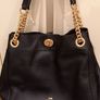 Coach "Edie" Turn-Lock Pebble Leather Bag / NEW Image 2