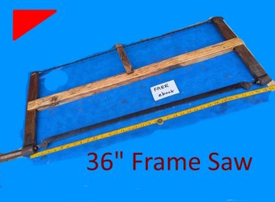 36" Frame Saw