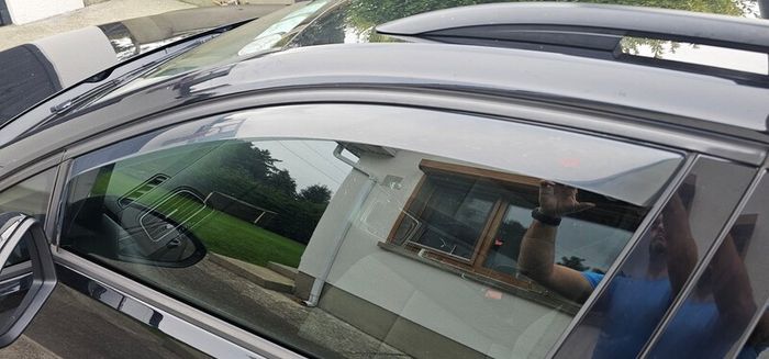 Front Wind Deflectors For Volkswagen Golf MK7, 2012-2019, 5-Door