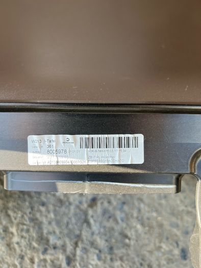 Air Bag Mercedes E Class W213 2017 Saloon  Dashboard A2136809904