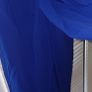 Royal blue knee length dress Image 4
