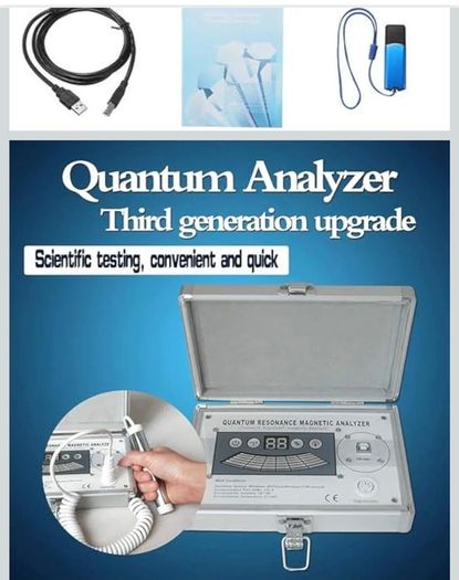 Quantum Resonance Magnetic Analyzer