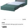 One-Seat Sofa Bed with 2 sets of loose covers Image 9