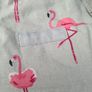 Sophie Allport Flamingo pattern shoulder bag handbag tote bag shopping bag canvas Image 3