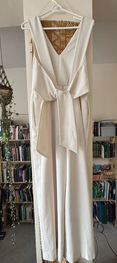 Cream Jumpsuit