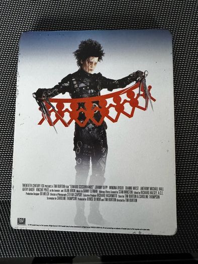 Edward Scissorhands Ateelbook Bluray