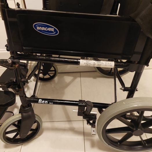 Invacare Assisted Wheelchair Ben nc model