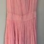 GP pink dress with gold metallic embroidery. Age 10 BNWT Image 3