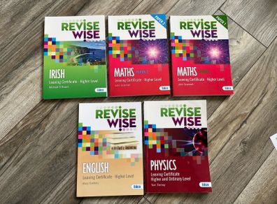 Less stress more success ( Maths, Irish, English and physics.)