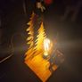 Hand crafted Christmas Lamp Image 4
