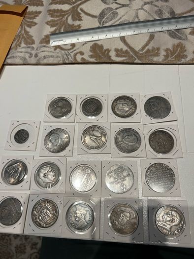 Ww2 Mark German Coin  Hitler Luftwaffe Swastika Nazi Warplane  Reichsmark