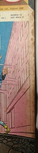Marvel UK Silver Age Comic Fantastic #38 1967 The X-Men Power Comic