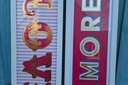 2 x Framed Amore/Love Prints