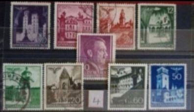 German Stamps, Ww2, 1939 /1945,,,(4)