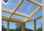 Clear polycarbonate sheeting