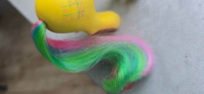 TLC Tic Tac Toe Twinkle Eye Ponies TE HTF MLP G1 My Little Pony